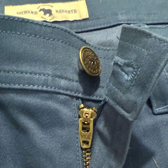 Onward Reserve Blue Five Pocket Stretch Business Casual Pants - Picture 13 of 16